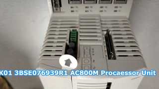 Компактный блок процессора контроллера PM866AK01 3BSE076939R1 ABB AC800M