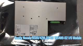 Внутренние барьеры модуля ввода-вывода Bally Nevada 3500 42M 05 00